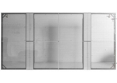 7.8MM P7.81ガラス店、軽量のキャビネットの設計のための透明なLED表示スクリーン