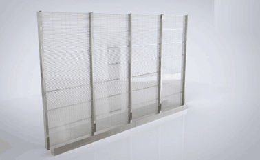高い定義屋外の透明なLED表示/P10パネルの透明なLEDガラス