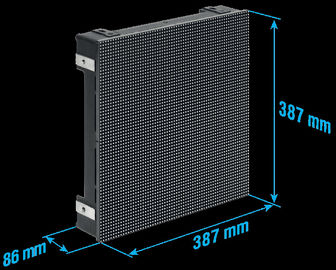 防水IP65屋外の使用料のLED表示スクリーンの高い明るさは鋳造アルミ死にます
